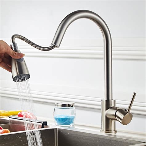 kitchen faucet tap|Kitchen Faucets & Pull